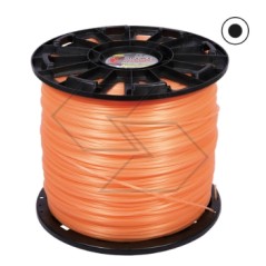 Bobine 8KG de fil rond de débroussailleuse DUBLE STRONG Ø 3.0 mm longueur 1240 m | Newgardenstore.eu