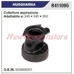Intake manifold HUSQVARNA chainsaw 340 345 350 R411095 | Newgardenstore.eu