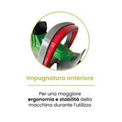 Tagliasiepi a batteria ACTIVE SHARK 1200W lunghezza lama 60 - 75 cm