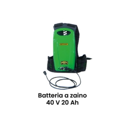 ACTIVE 40V 20Ah Rucksackakku mit Ladegerät und Tragegurt | Newgardenstore.eu
