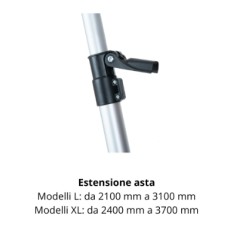 Vareador de aceitunas a batería ACTIVE E-5000 600W, talla L - XL