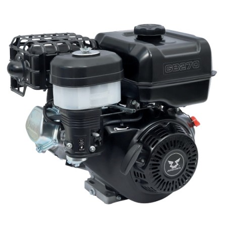 ZONSEN GB270 270cc complete petrol engine for tiller with 23mm horizontal shaft | Newgardenstore.eu