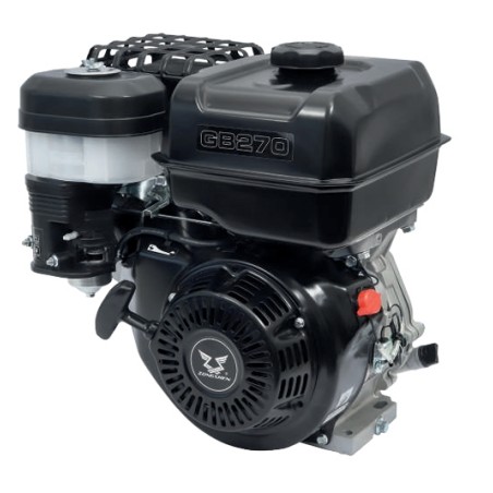 Moteur essence complet ZONSEN GB270 270 cm3 pour motoculteur avec arbre horizontal de 23 mm