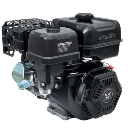 ZONSEN GB340 338cc Komplett-Benzinmotor für Motorhacke, 1'' Horizontalwelle | Newgardenstore.eu