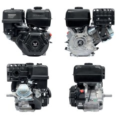 Moteur essence complet ZONSEN GB340 338 cm³ pour motoculteur, arbre horizontal de 1 pouce | Newgardenstore.eu