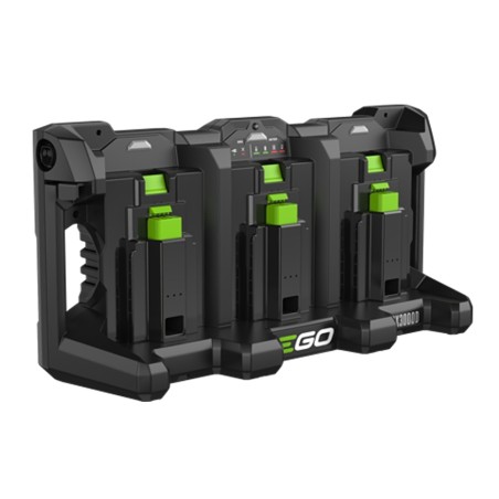 EGO PGX 3000 D 3-Port Battery Holder with LED Charging Indicator | Newgardenstore.eu