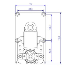MOTORIDUTTORE MELLOR FB1268 1,5rpm AL.9, | Newgardenstore.eu