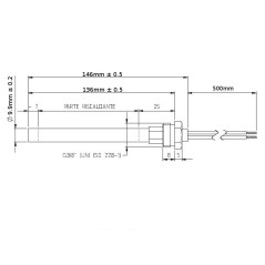 RESISTANCE 9.9x136mm 250W RAC.3/8" China | Newgardenstore.eu