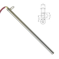 RESISTANCE 12.5x270mm 470W WITH FLANGE | Newgardenstore.eu