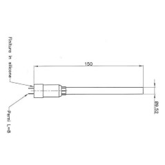 RESISTANCE 9.52x150mm 230W WITH 16.2 TUBE