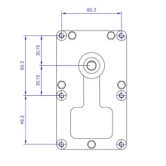 MOTORIDUTTORE MELLOR FB1397 2rpm H25 AL. | Newgardenstore.eu