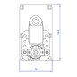 MOTORIDUTTORE MELLOR FB1397 2rpm H25 AL.