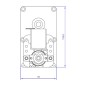 MOTORREDUCTOR MELLOR FB1255 4rpm AL.9,5m