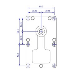 MELLOR FB1137 4,75 U/min AL.8 Getriebemotor