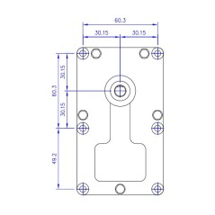 MELLOR FB1146 Getriebemotor 5,3 U/min AL.8,