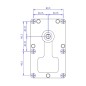 MELLOR FB1146 GEAR MOTOR 5.3rpm AL.8,