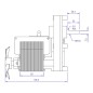 MELLOR FB1146 GEAR MOTOR 5.3rpm AL.8,