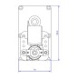 MOTORIDUTTORE MELLOR FB1263 3,3rpm AL.9,