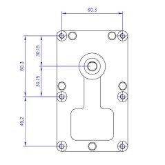 MELLOR FB1222 1,5 U/min Getriebemotor mit ENC | Newgardenstore.eu
