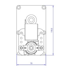 MELLOR FB1249 3 U/min Getriebemotor mit Encoder | Newgardenstore.eu