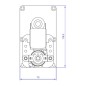 MOTORIDUTTORE MELLOR FB1271 4rpm C/ENCOD