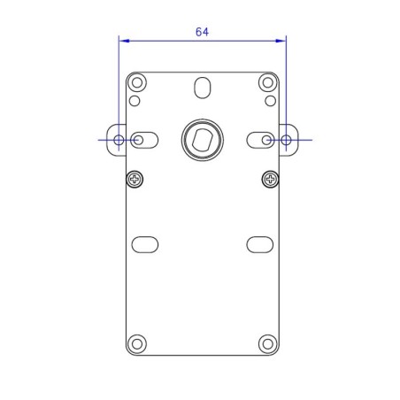 MOTORREDUCTOR DE 5 RPM EN SENTIDO ANTIHORARIO MELLOR KB1010