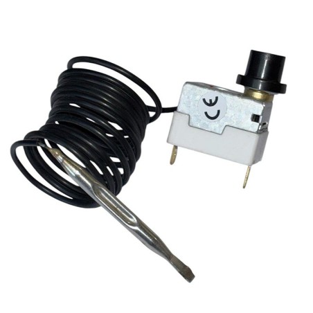 Thermostat de sécurité à réarmement manuel 90-110 °C | Newgardenstore.eu