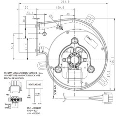 EXTRACTOR NATALINI 50W PL21 BRIDA 80mm