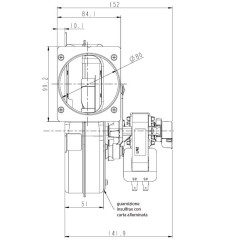 EXTRACTEUR NATALINI 50W PL21 BRIDE 80mm | Newgardenstore.eu