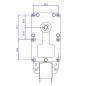 Moteur à engrenages MELLOR FB1285 3 tr/min avec encodeur