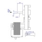Moteur à engrenages MELLOR FB1285 3 tr/min avec encodeur