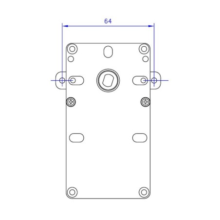 MOTORREDUCTOR DE CABLE MELLOR KB1014 DE 3 RPM