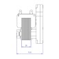 Moteur à câble MELLOR KB1014 3 tr/min Moteur à câble MELLOR KB1014 3 tr/min