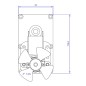 MELLOR FB1304 Getriebemotor 8 U/min AL.8,5 m MELLOR FB1304 Getriebemotor 8 U/min AL.8,5 m