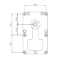 Moteur à engrenages MELLOR FB1331 5 tr/min avec encodeur