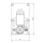 MOTORREDUCTOR MELLOR FB1199 5.3rpm AL.9,
