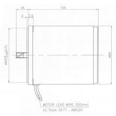 GGM K9IG40NC AC 40W 6rpm 90x90mm MOTOR