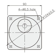 Réducteur GGM K9G200B pour moteur 40W | Newgardenstore.eu