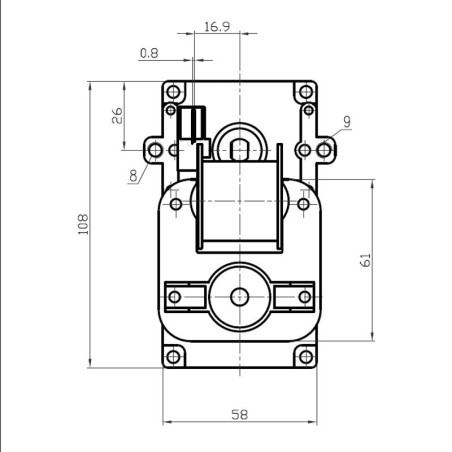 MOTORIDUTTORE KENTA K9115062 2rpm H30