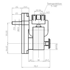 KENTA K9115101 2,5 U/min H30 Getriebemotor | Newgardenstore.eu