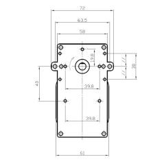 KENTA K9115101 2,5 U/min H30 Getriebemotor | Newgardenstore.eu