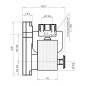 KENTA K9117153 5 U/min H40 Getriebemotor KENTA K9117153 5 U/min H40 Getriebemotor
