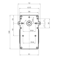 Moteur à engrenages KENTA K9117156 5 tr/min H40 | Newgardenstore.eu