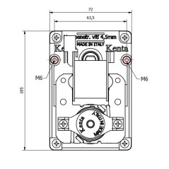 MOTORIDUTTORE KENTA K9173007 1rpm H20