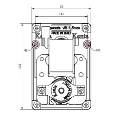 MOTORREDUCTOR KENTA K9177326 5 rpm H40 | Newgardenstore.eu