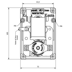 Moteur à engrenages KENTA K9177290 4 tr/min | Newgardenstore.eu