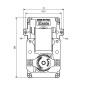 Moteur à câble KENTA K9115006 1,5 tr/min