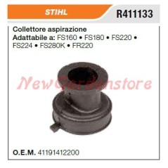STIHL FS160 180 220 224 280K brushcutter intake manifold R411133 | Newgardenstore.eu