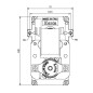 Moteur à câble KENTA K9115122 3 tr/min