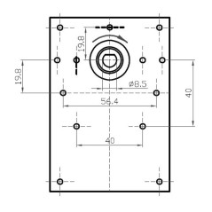 MOTORREDUCTOR KENTA K9177310 5 rpm 8,5 mm | Newgardenstore.eu